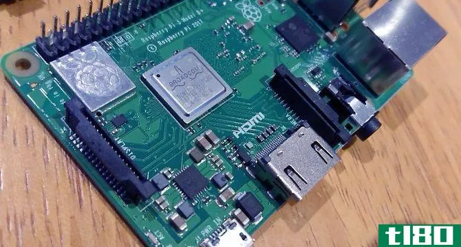 Raspberry Pi 3 B+ board