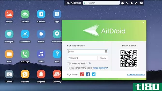 how to set up airdroid