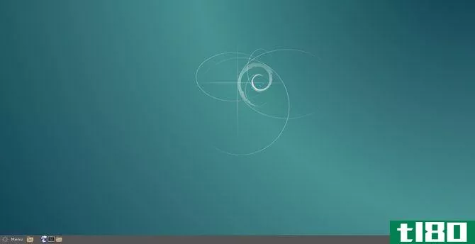 Debian desktop interface