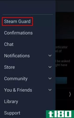 Steam App Guard Option Location
