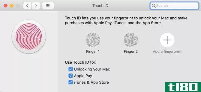 Setting up Touch ID for the MacBook Pro Touch Bar