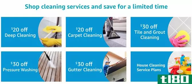 amazon home services website landing page