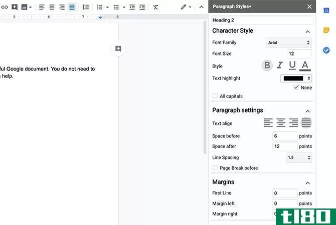 Make Google Docs look Pretty with Paragraph Styles+