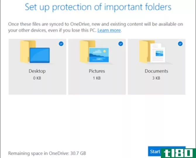 Microsoft OneDrive Folder Protection