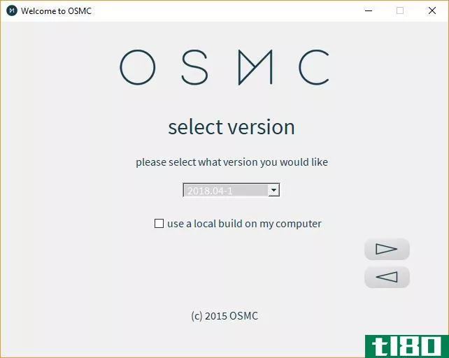 Install OSMC for Raspberry Pi 3