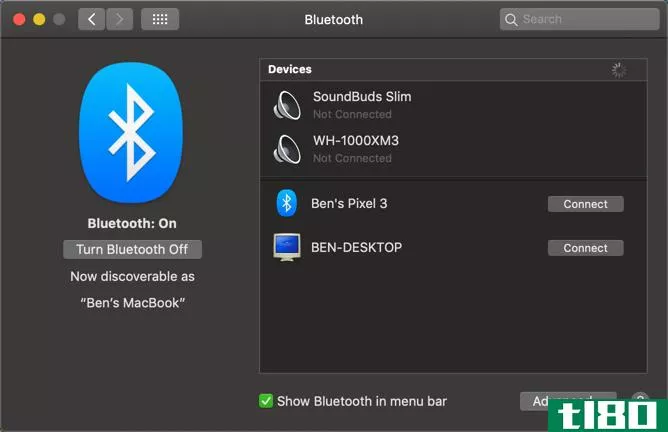 Mac Pair New Bluetooth Device