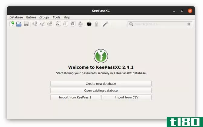 KeePassXC password manager on Ubuntu Linux