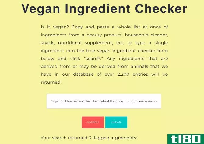 Use Double Check Vegan to check if ingredients list is vegan