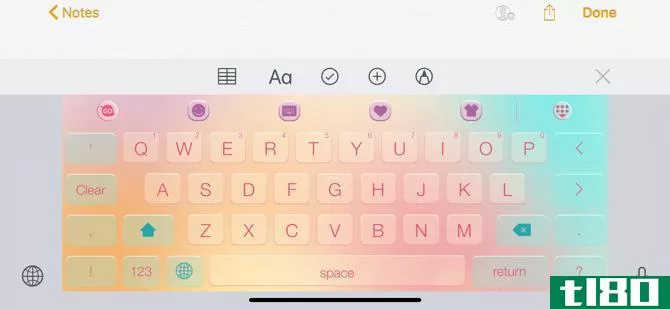 Go Keyboard for iPhone