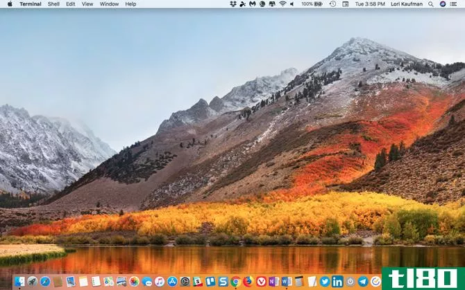 Ic*** hidden on the Mac desktop