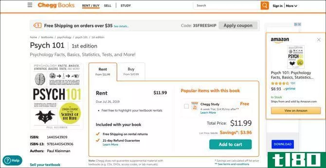 Chegg textbooks online search results