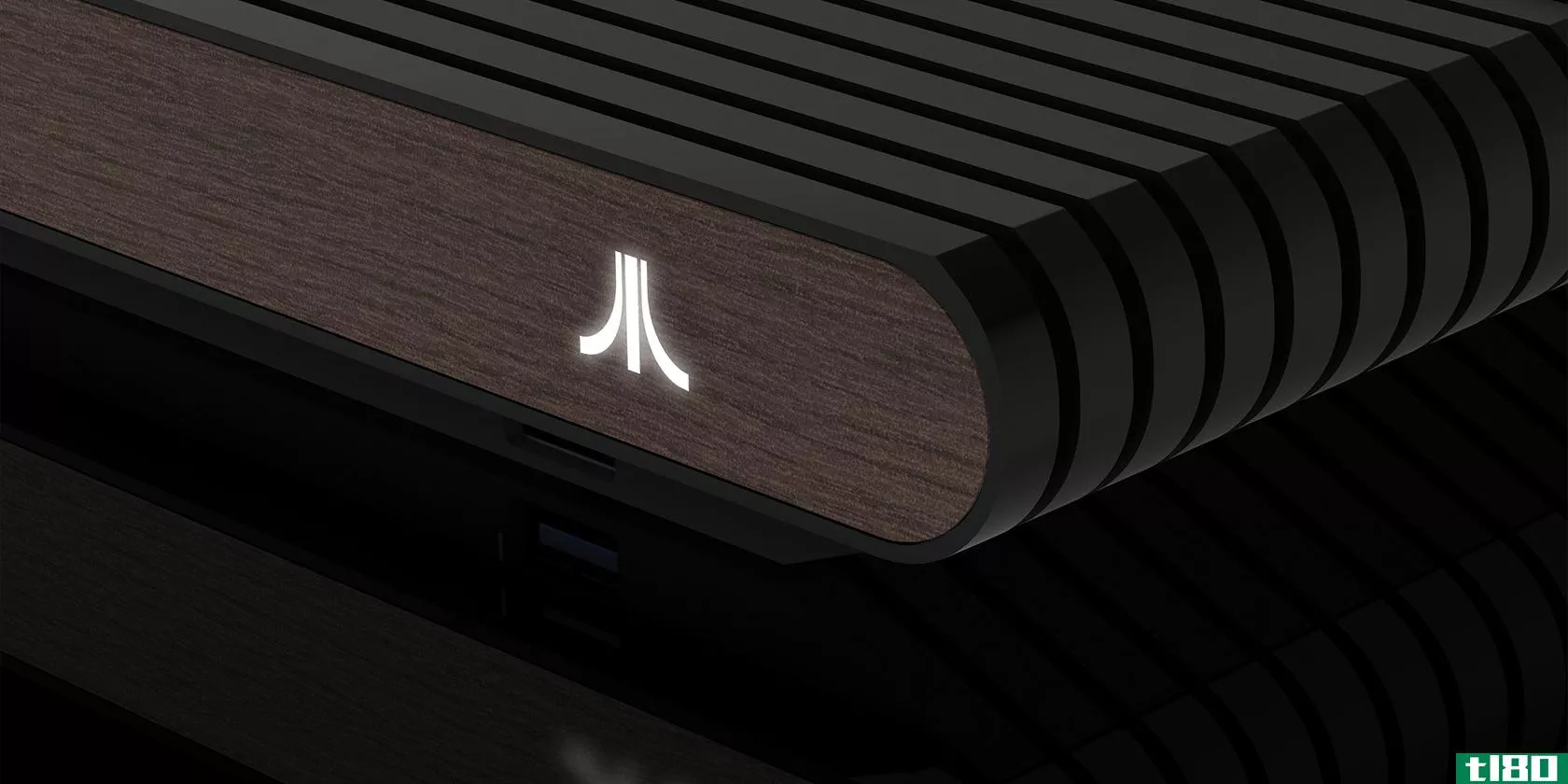 atari VCS with logo illumited