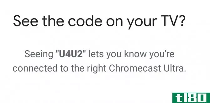 chromecast-ultra-code