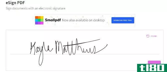 create signature with **allpdf