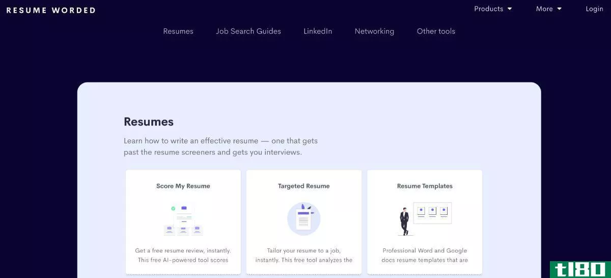 Resume Worded's Career Tools is a treasure chest of ways to improve your CV 