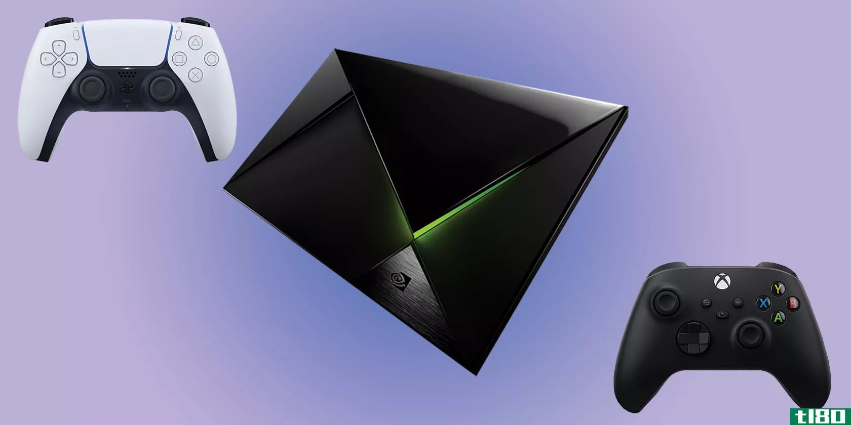 nvidia shield tv with dualsense and series x controller