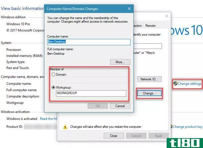 What Is a Windows Domain - change domain