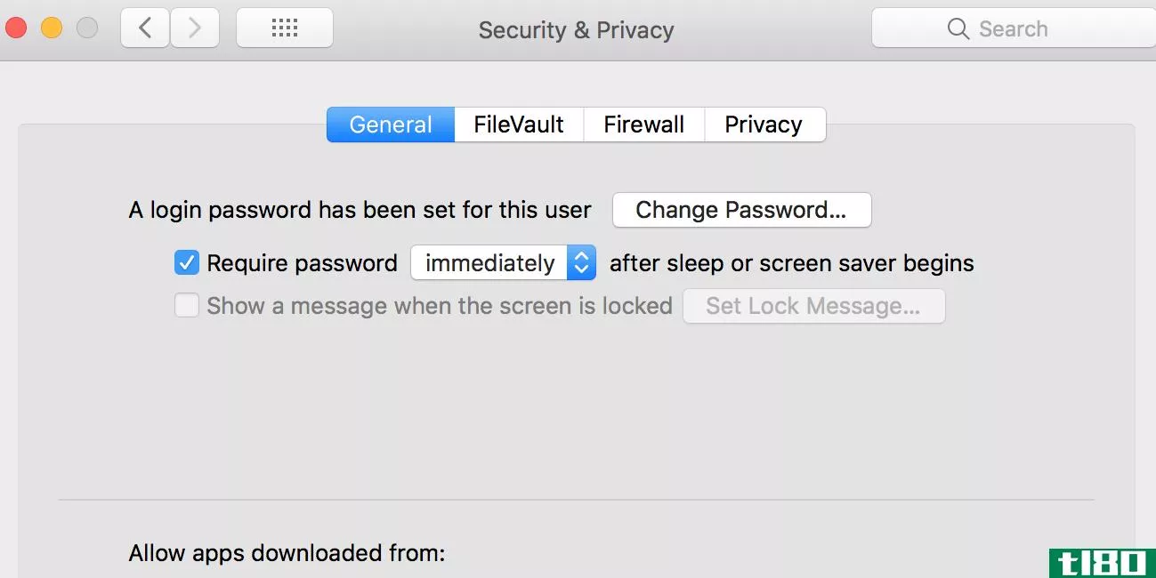 Set a Password on a Mac