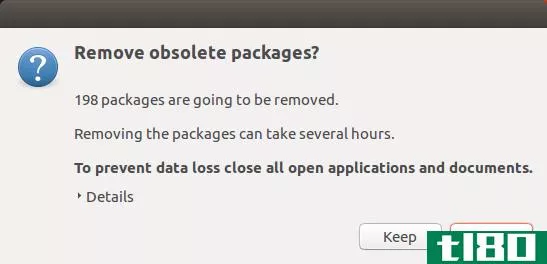 Remove obsolete packages?