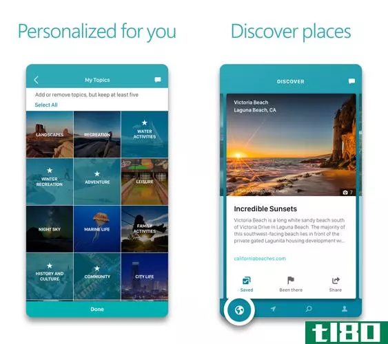 Outings -- A Microsoft Travel App