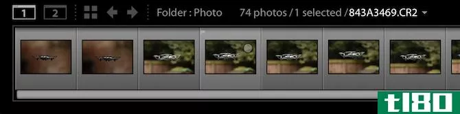 lightroom loupe view