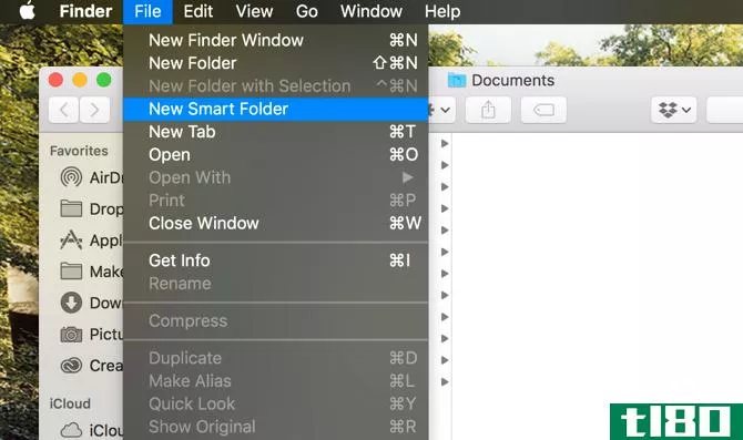 New Smart Folder Finder