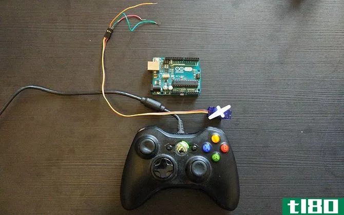 control robots with game controller and arduino