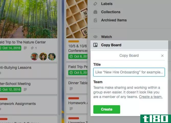 how to use trello - duplicate a card, list, or board
