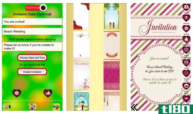 create your own wedding invitati*** with wedding invitati*** cards vcsapps maker mobile app