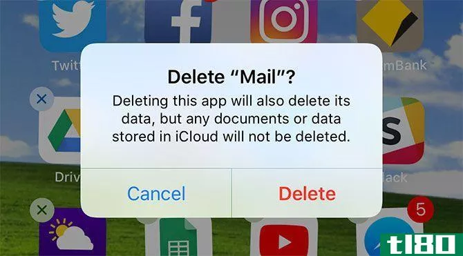 delete unused apps on iphone or ipad