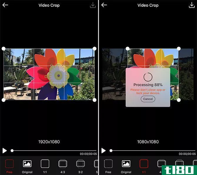 how to crop videos on iphone