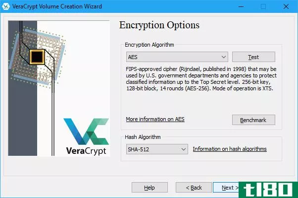 Select Encryption Opti***