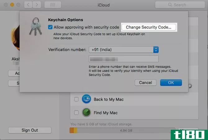 change-security-code-icloud-keychain
