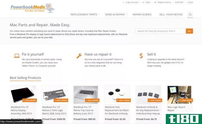 PowerbookMedic Gadget Repair Website