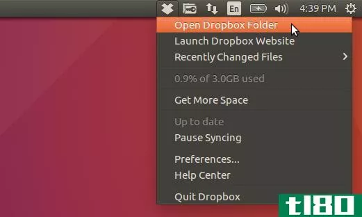 Dropbox on ubuntu