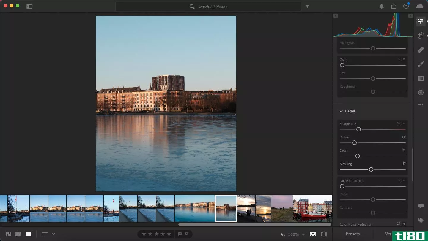 Adobe Lightroom Sharpen Mask