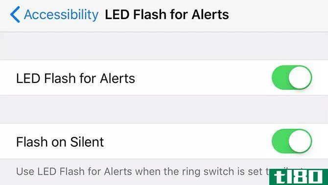 LED Flash Alert