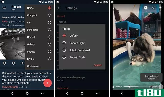 best reddit apps for android