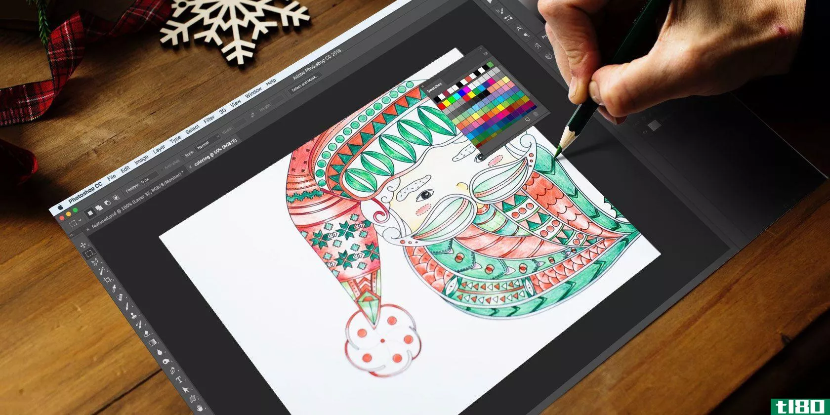 coloring-in-photoshop