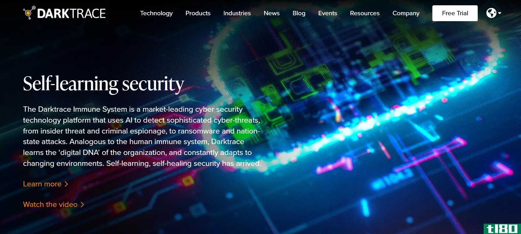 Darktrace Cybersecurity Software