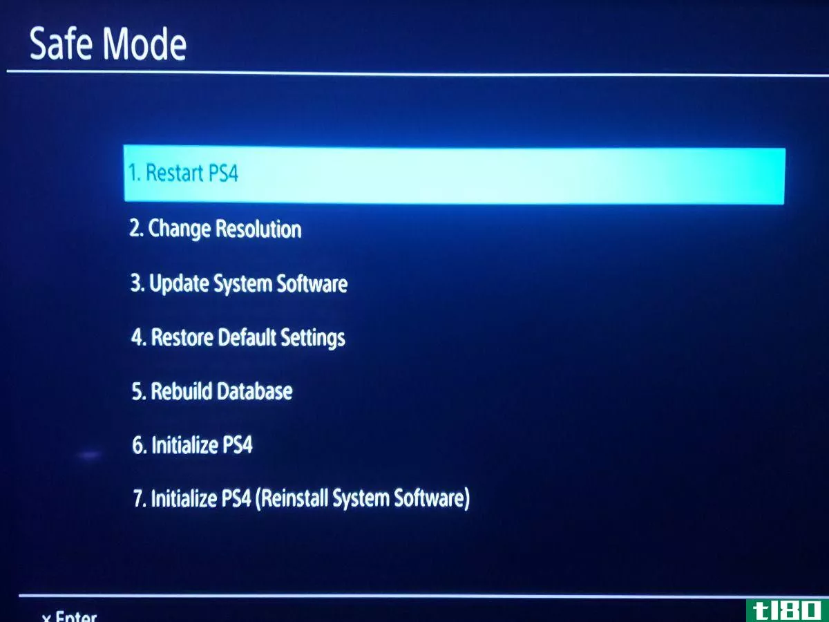 How To Rebuild PS4 Database