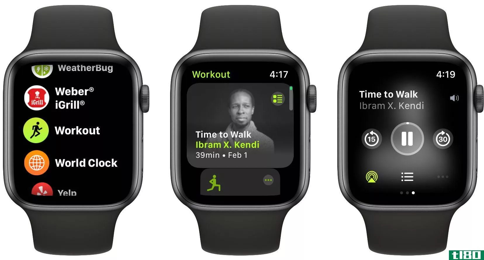 Apple Watch Time to Walk 