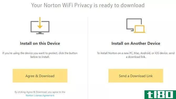 Install Norton WiFi Privacy