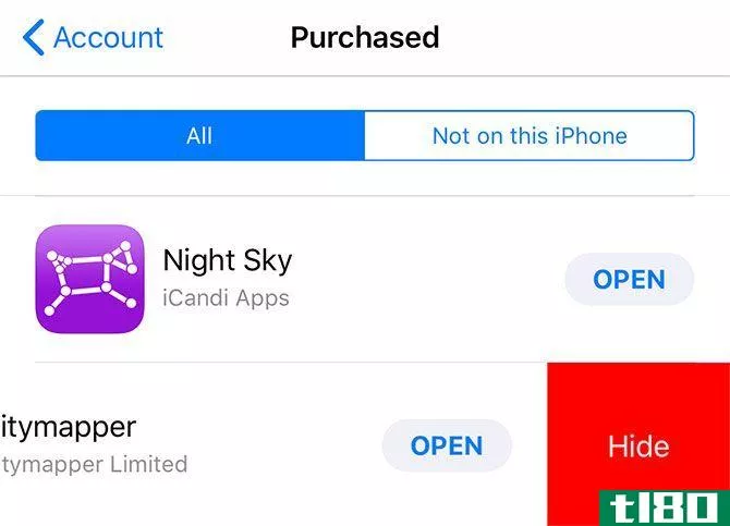 Hide App Store Purchase 