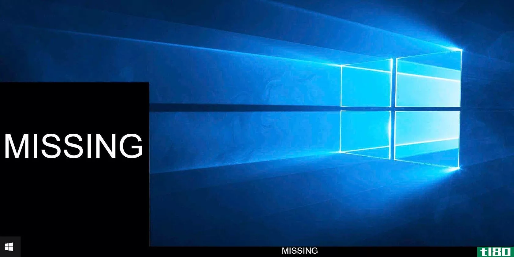 Windows 10 missing features