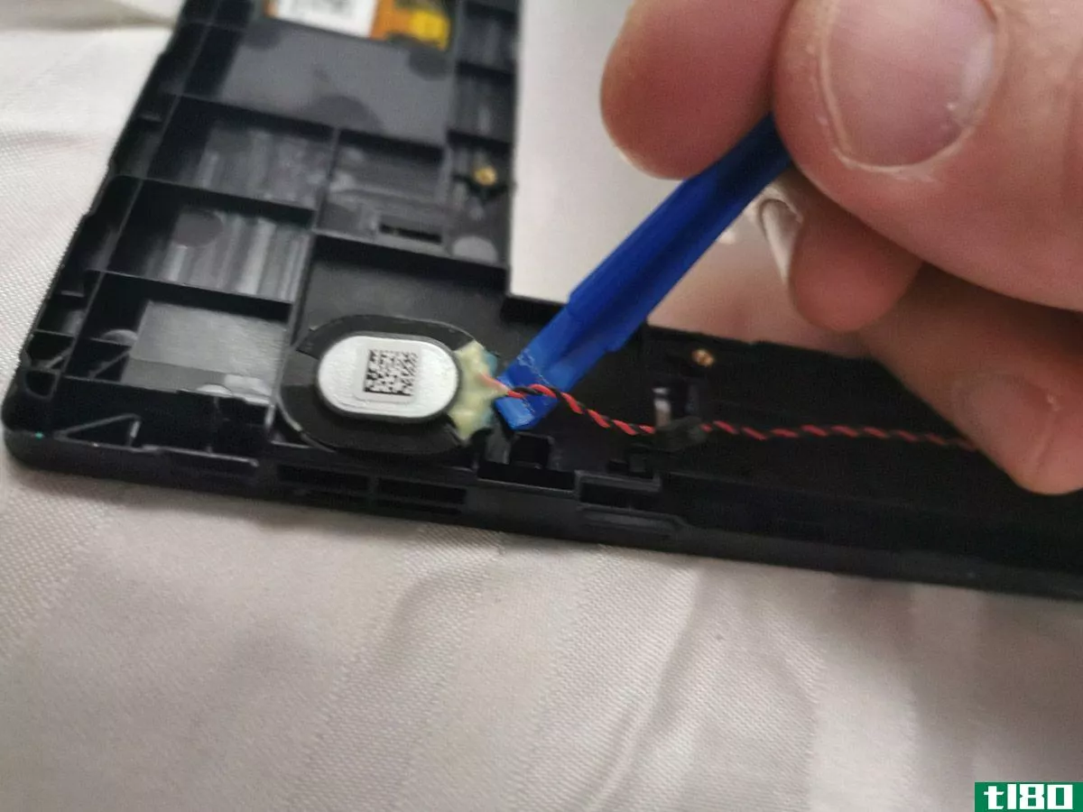 Removing speaker from Kindle Fire