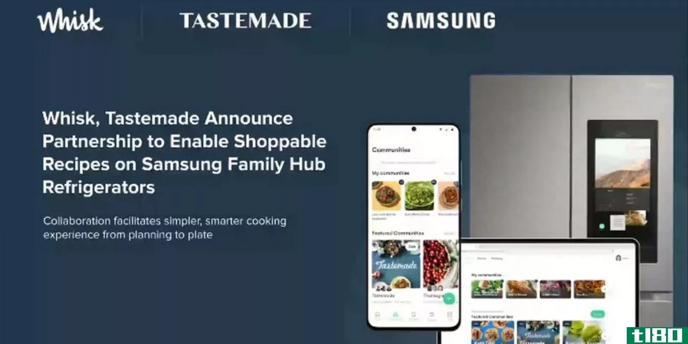 Samsung and Whisk partner with Tastemade