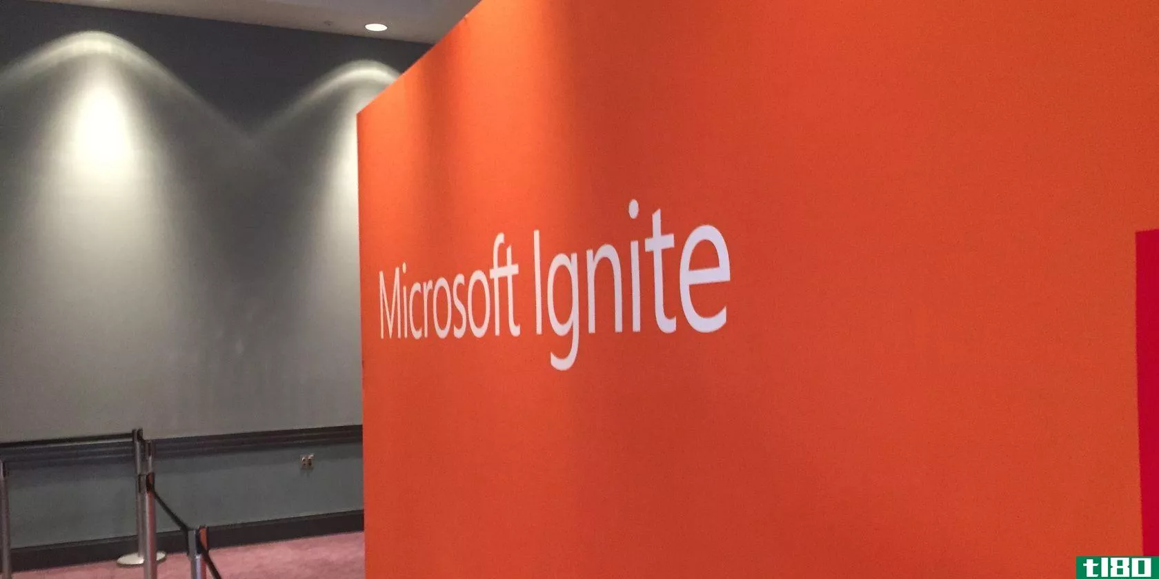 The Microsoft Ignite event logo