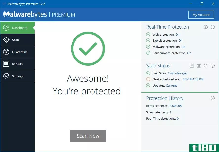 malwarebytes premium worth it - protection confirmation