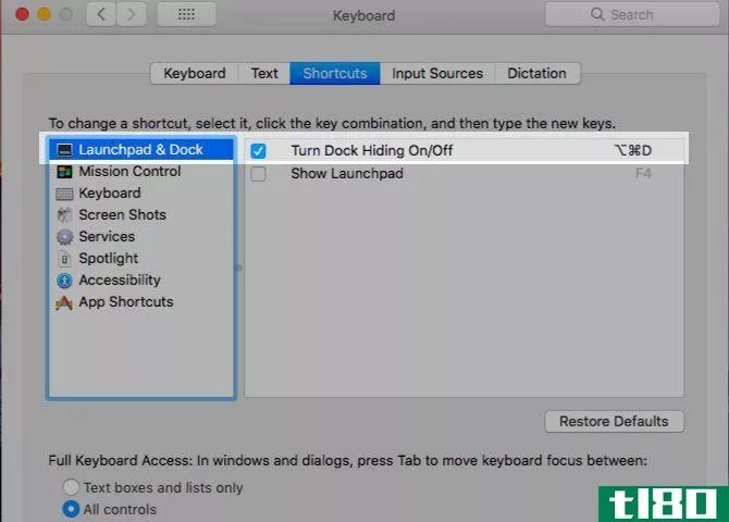 hide-dock-with-shortcut-mac